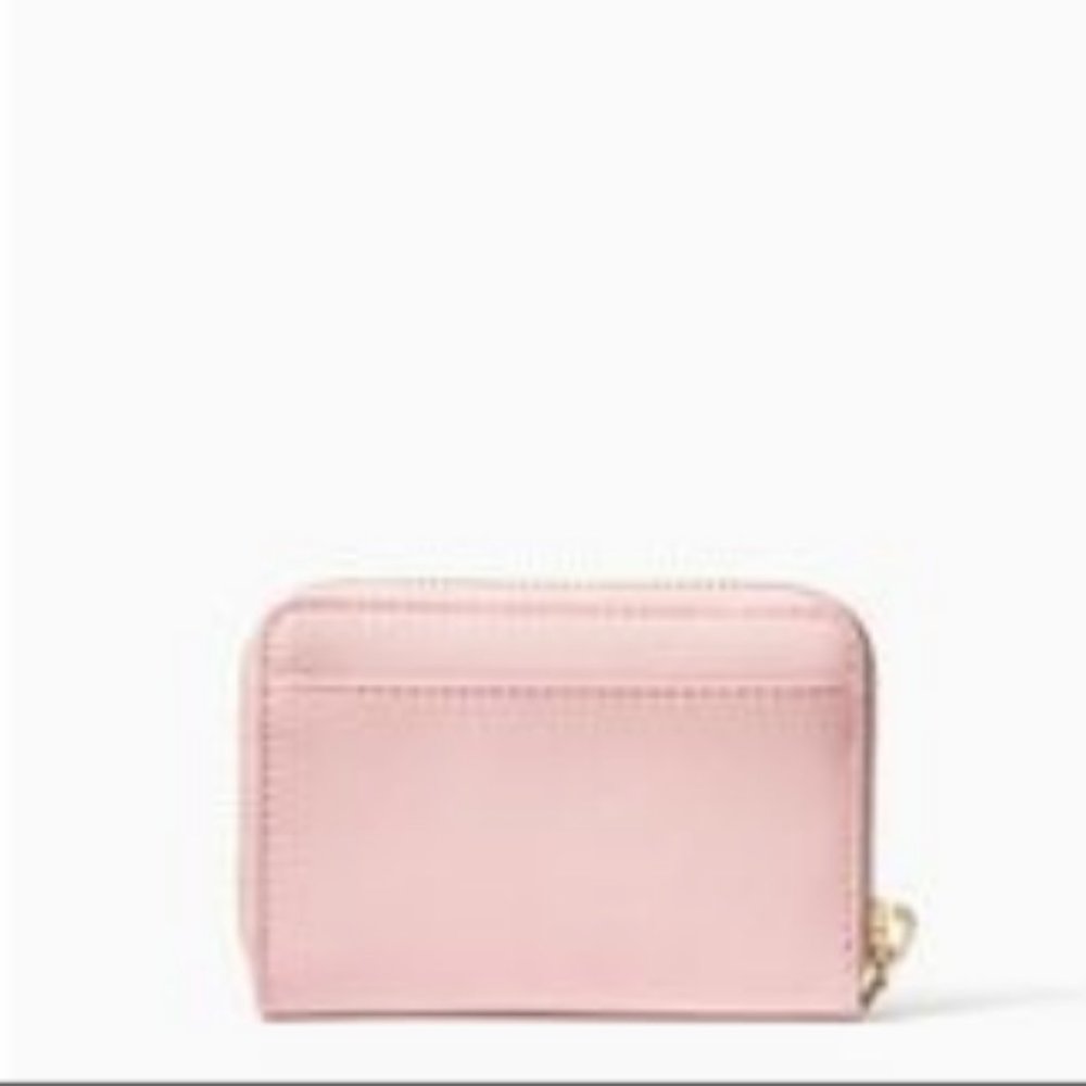 kate spade pink Hartley Lane Cassidy Letter Initial Wallet M nwot - Picture 3 of 13